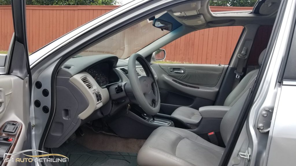 Driver Side Honda Accord with Leather Seats