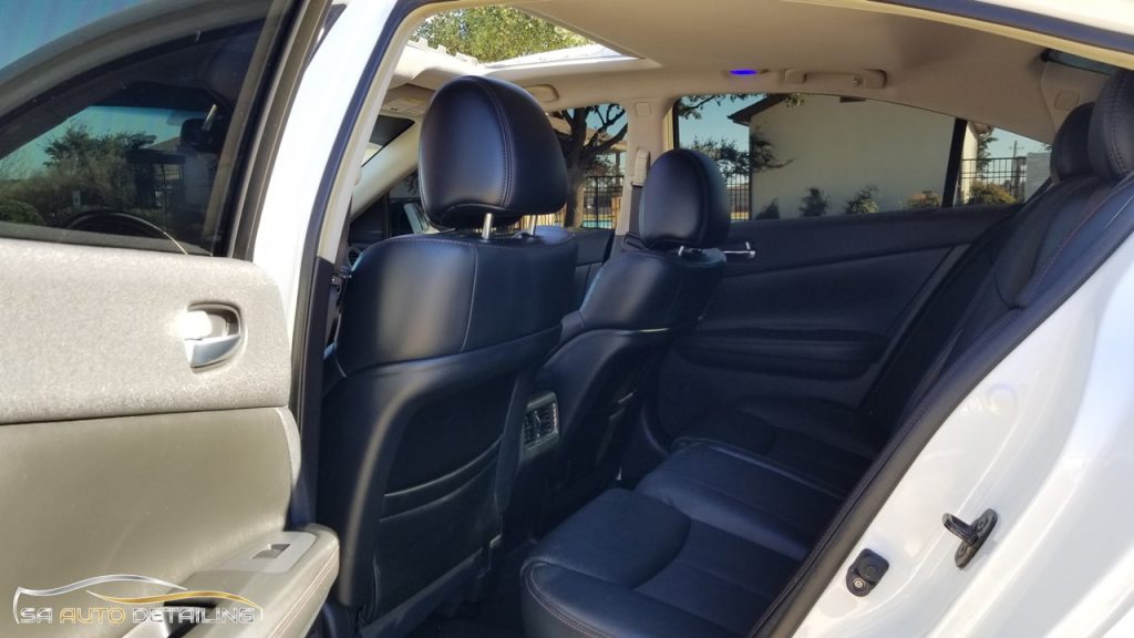 Clean and Sanitized Interior