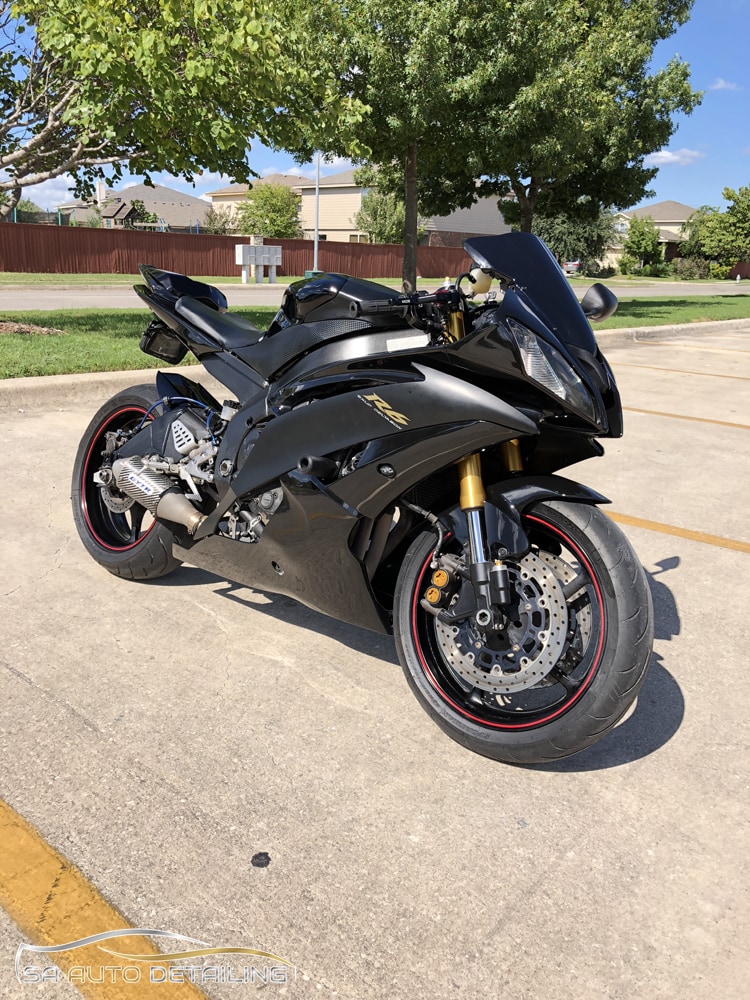 Beautiful Yamaha R6 after Detailing Package